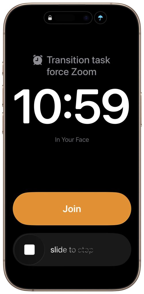 Never Miss a Meeting Again with In Your Face